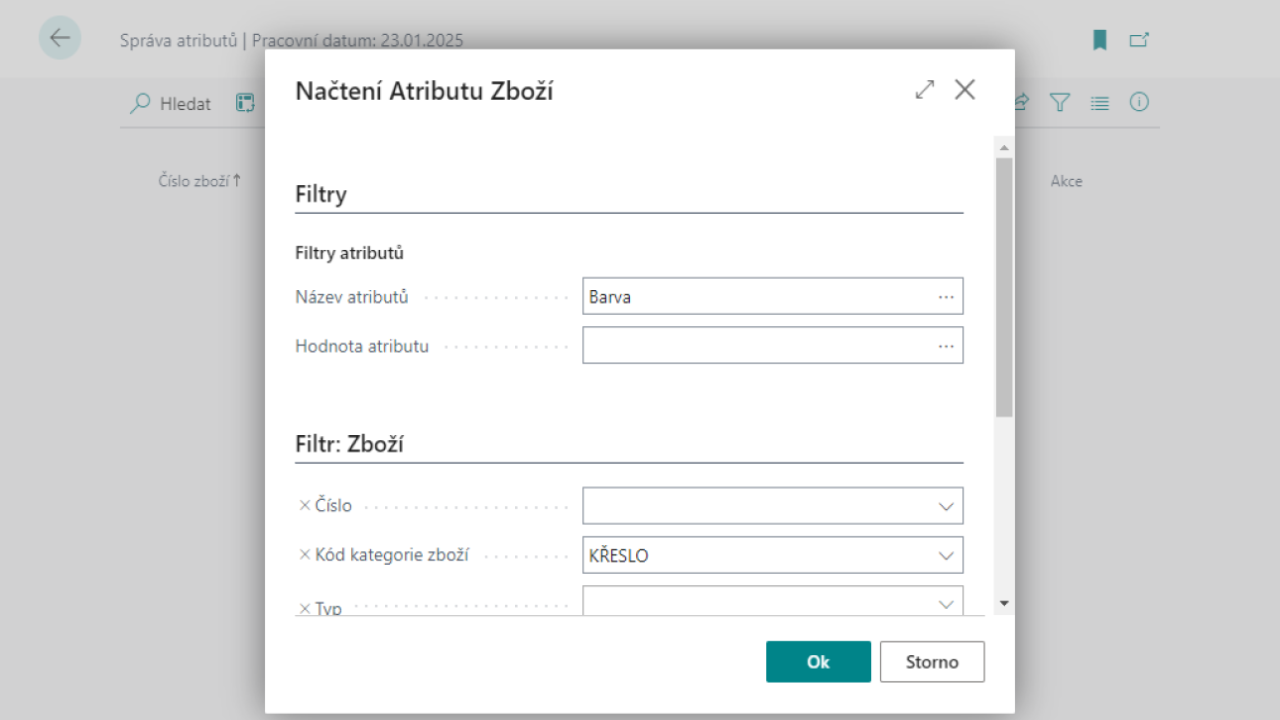 Filter Attributes