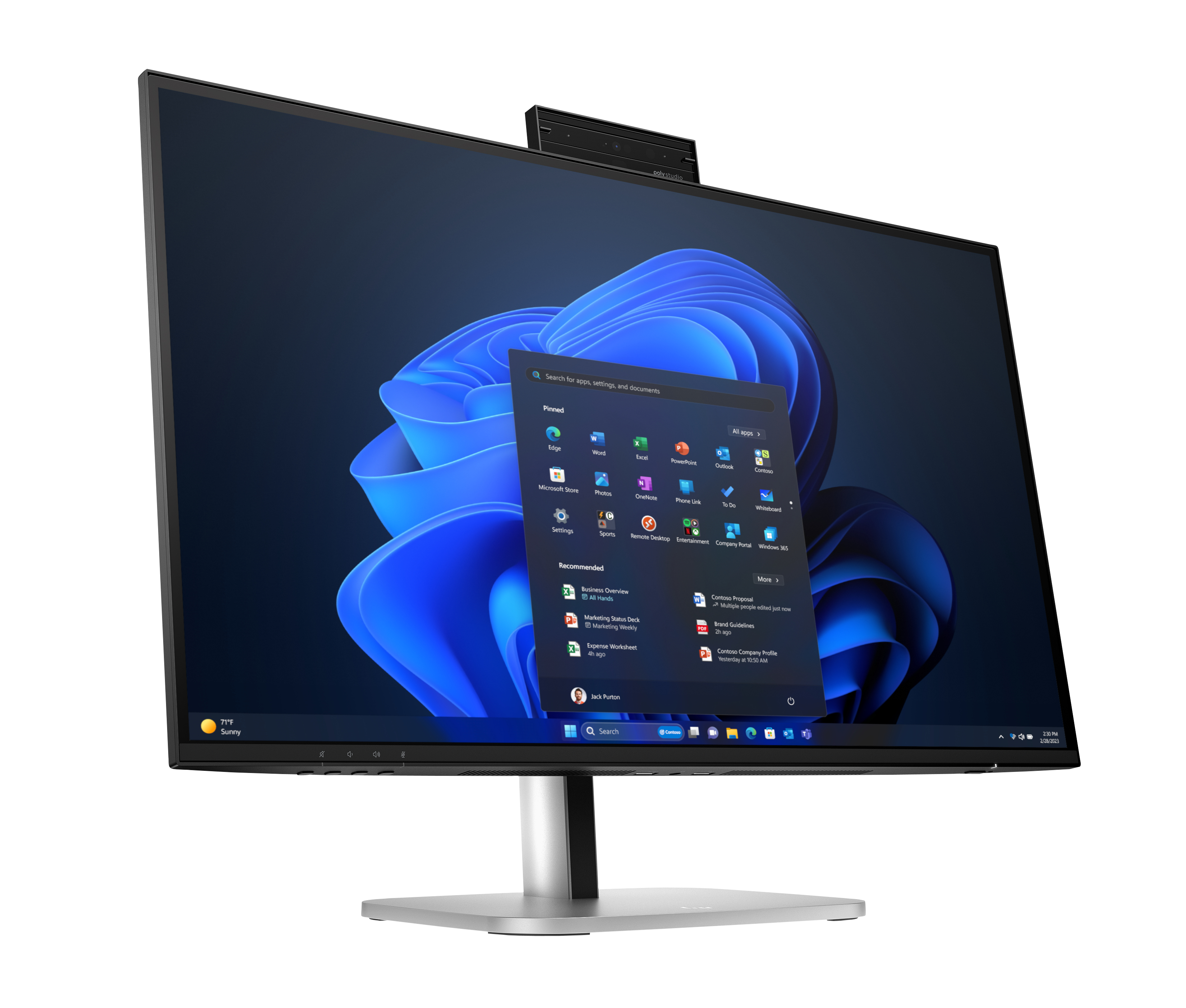 HP 527pm – 27" monitor HP 527pm – 27" monitor pre firemné prostredie