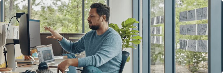 Vybavte svou kancelář zařízeními HP hero image