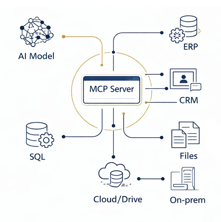 Jak MCP propojuje AI s ERP, CRM a daty