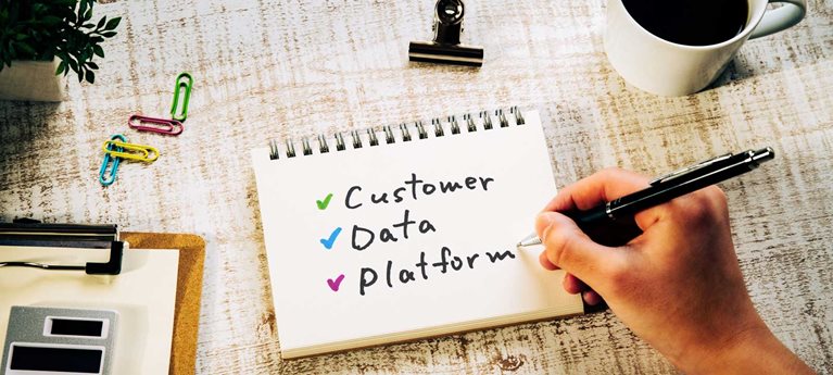 Customer Data Platform (CDP) as a part of digital marketing future hero image